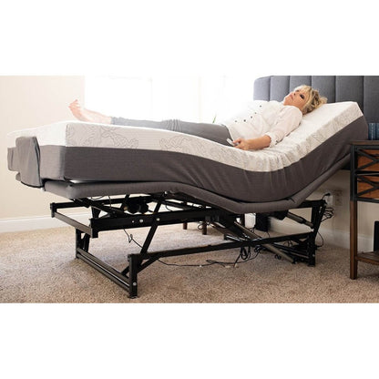 HI-LO Complete Bed - Foundation and MattressTwin FrameWith MassageInnerspring
