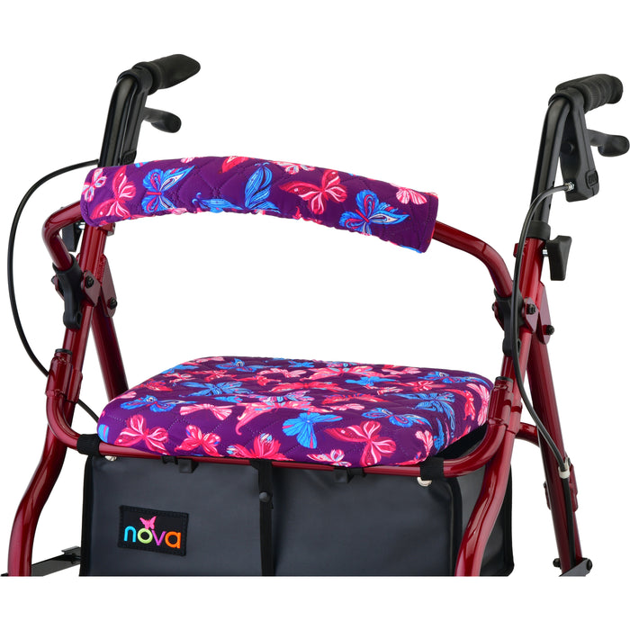 Seat and Back Cover for Rollator Walker