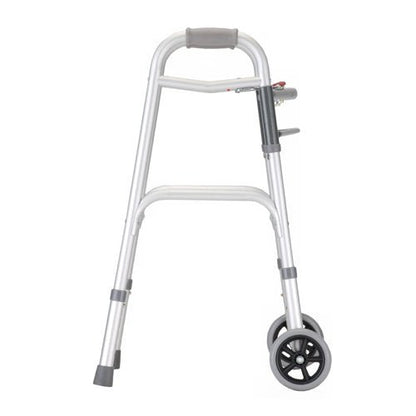 Pediatric Folding Walker with 5 Inch Wheels