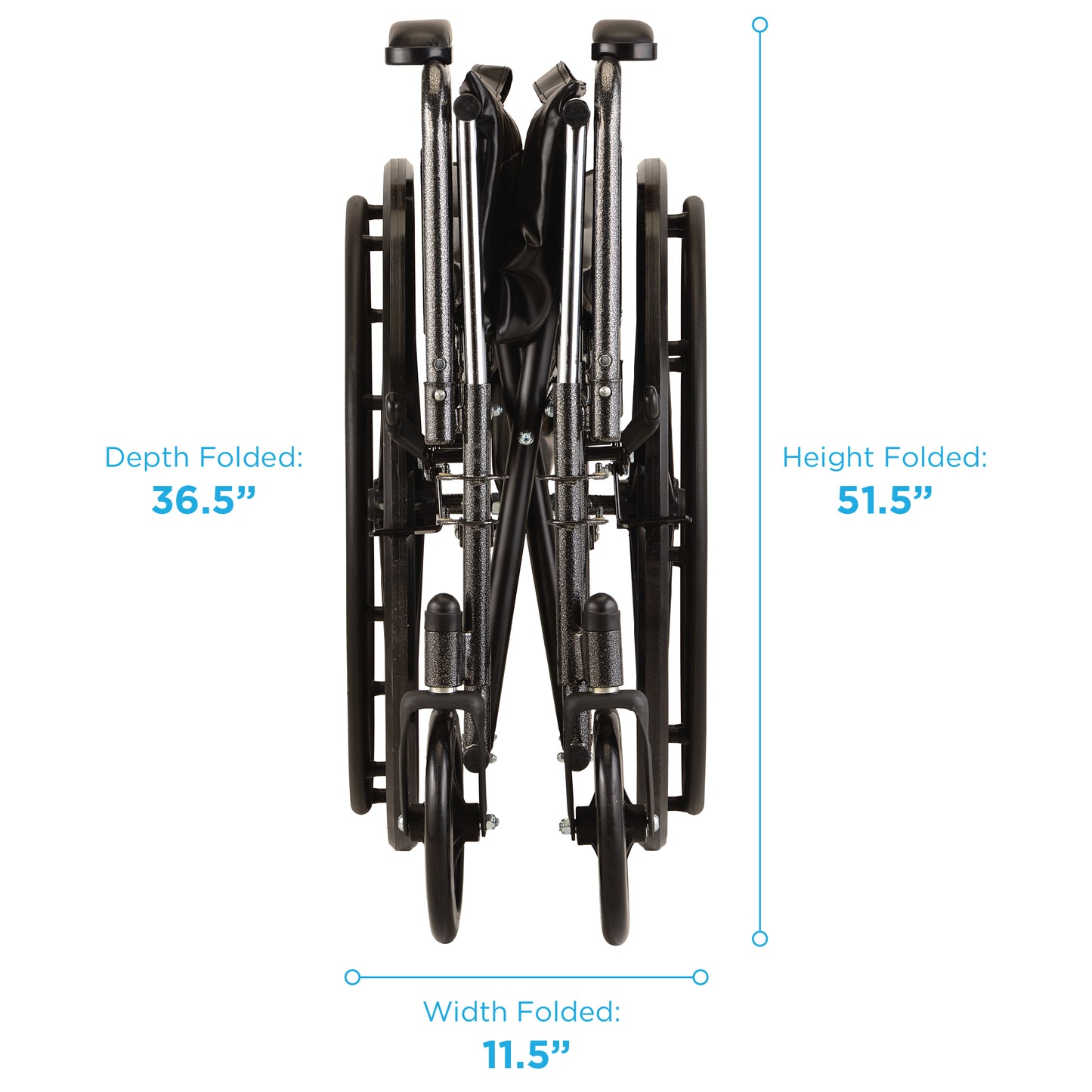 18 Inch 6180S Reclining Wheelchair