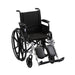 16 Inch Lightweight Wheelchair with Desk ArmsElevating Leg Rests