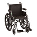 16 Inch Lightweight Wheelchair with Desk ArmsSwing Away Footrests