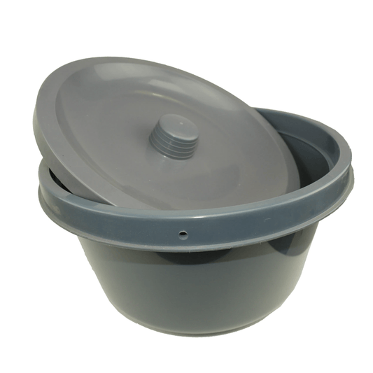 Showerbuddy Commode Bucket + Lid