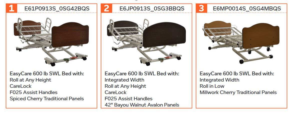 EasyCare Bed Quick Ship - ECSBED