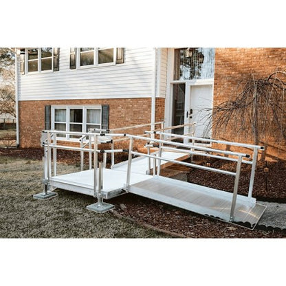 Elevation Modular RampsModular Ramp Assembly2 Feet: 2 Feet Handrails