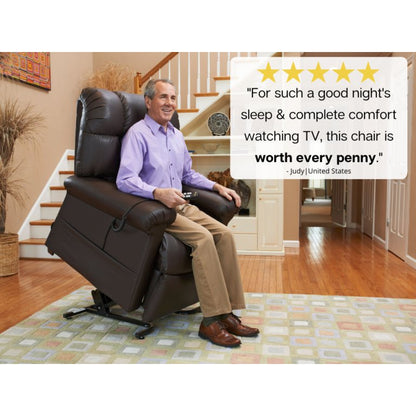 MaxiComforter PR515-MLA Cloud with Twilight Medium Large Power Lift Chair ReclinerFabric - Calypso (PCA)