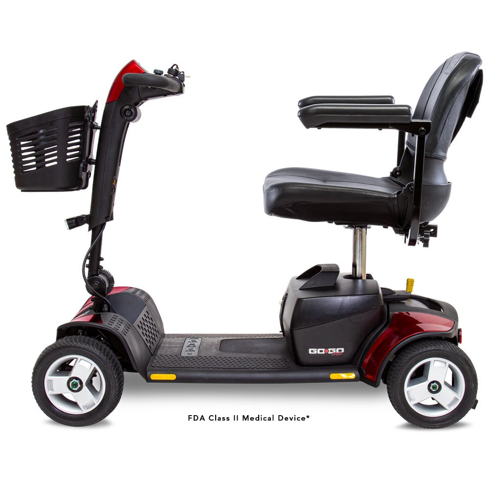 Go-Go Sport Scooter (FDA Class II Medical Device)RedThree