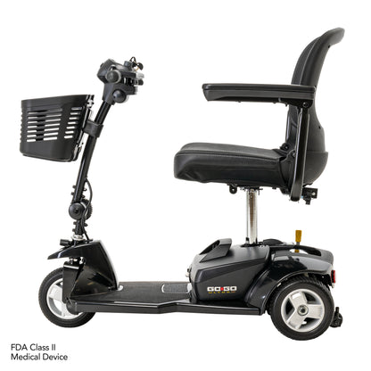 Go-Go S39 Ultra X 3-wheel Scooter (FDA Class II Medical Device) Black