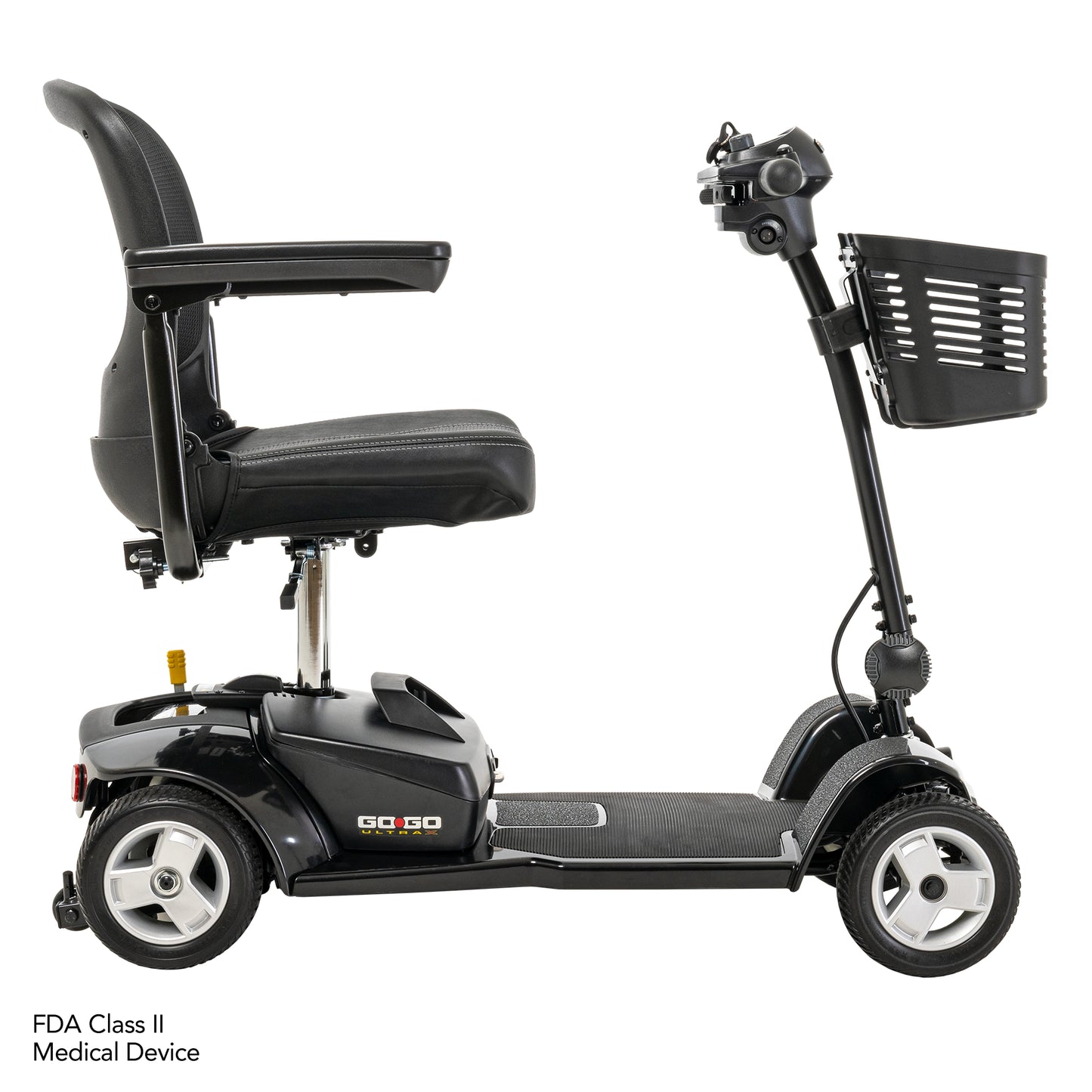 Go-Go S49 Ultra X 4-wheel Scooter (FDA Class II Medical Device) Black
