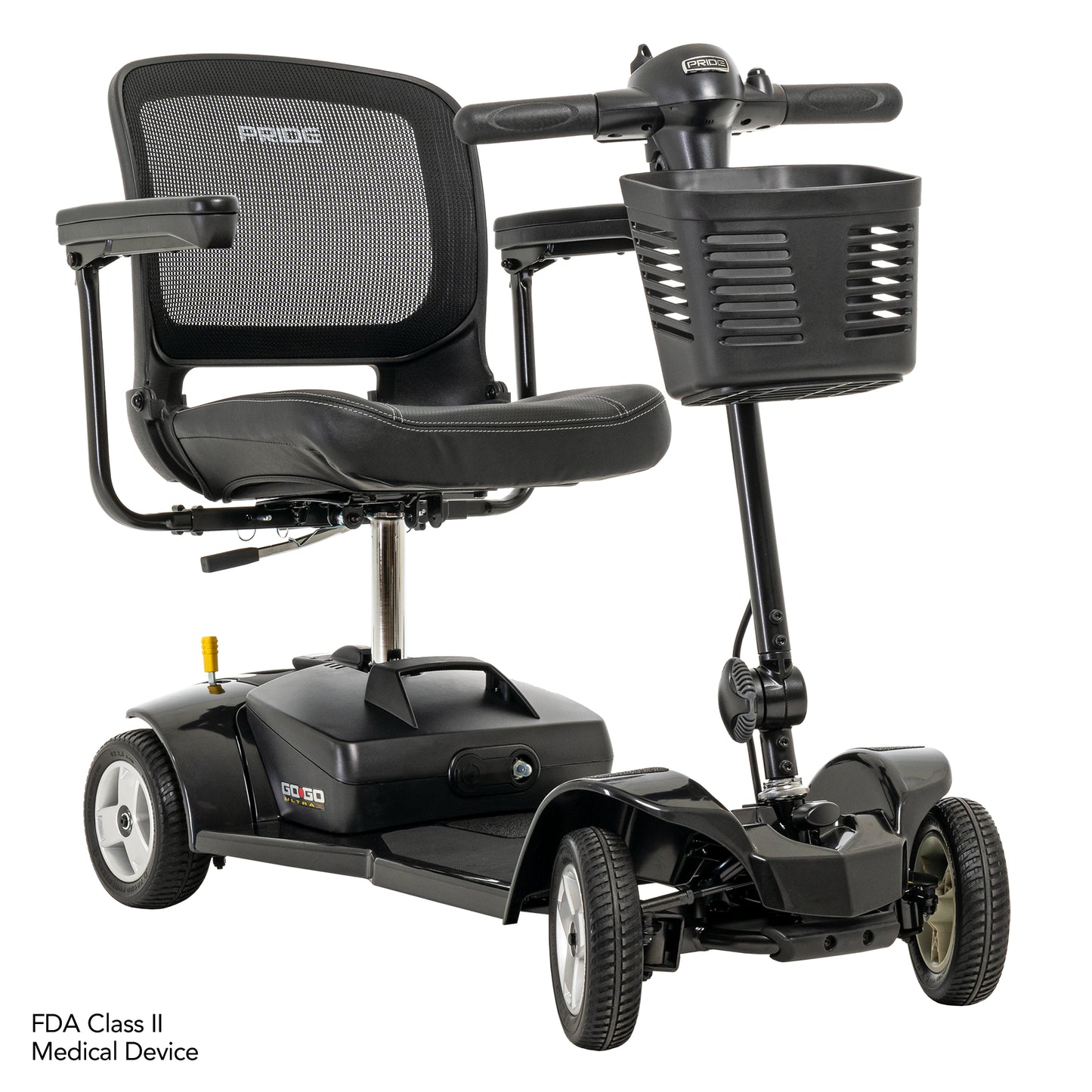 Go-Go S49 Ultra X 4-wheel Scooter (FDA Class II Medical Device) Black