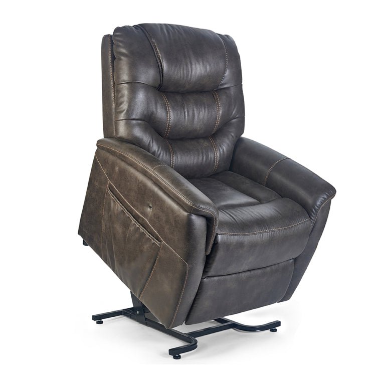 Deluna Dione PR446-MED Medium Power Lift Chair ReclinerFabric - Graphite (SGR)