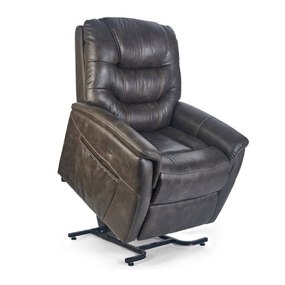 Deluna Dione PR446-MED Medium Power Lift Chair ReclinerFabric - Graphite (SGR)