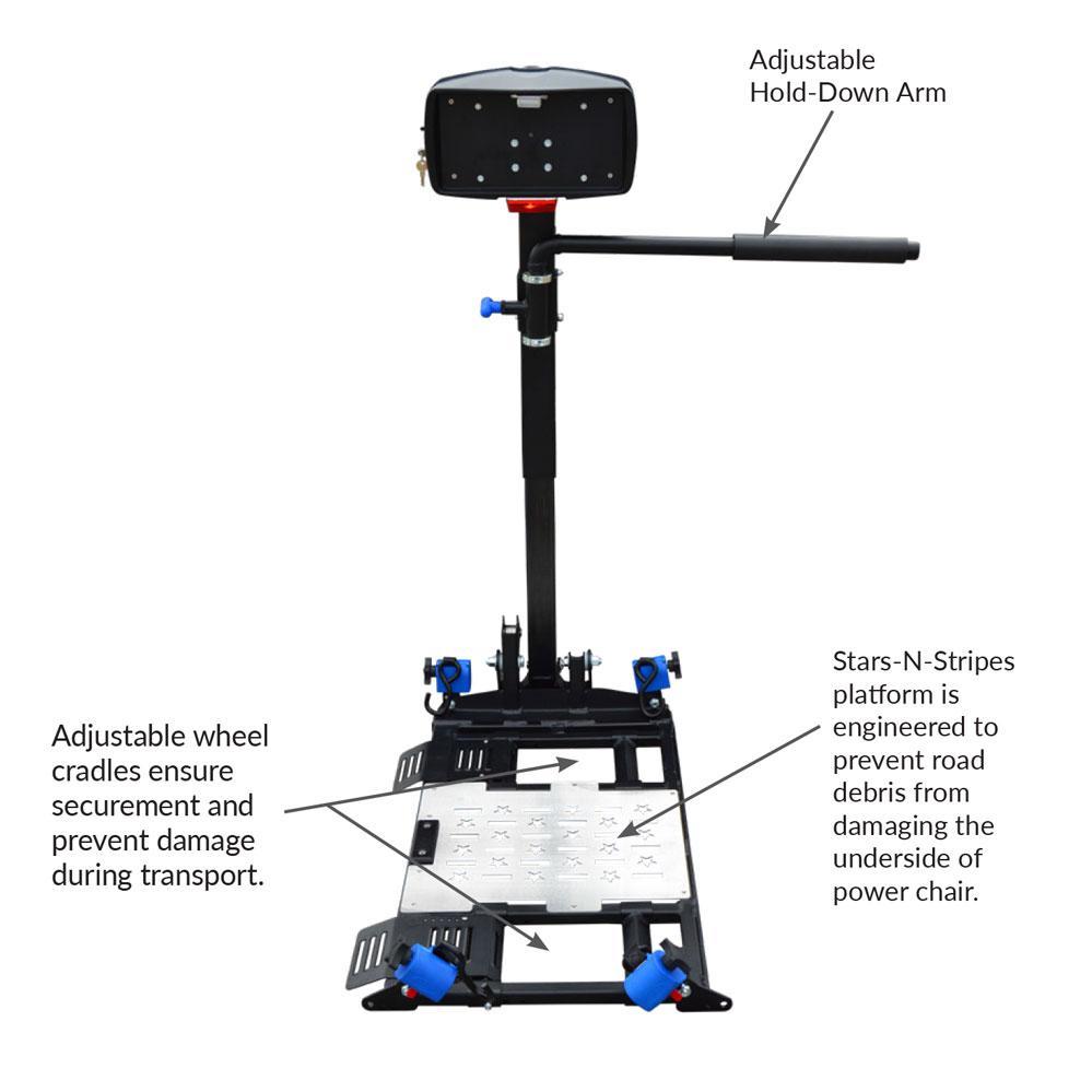 AL580-HDX Power Wheelchair Lift - harmar - harmony home medical