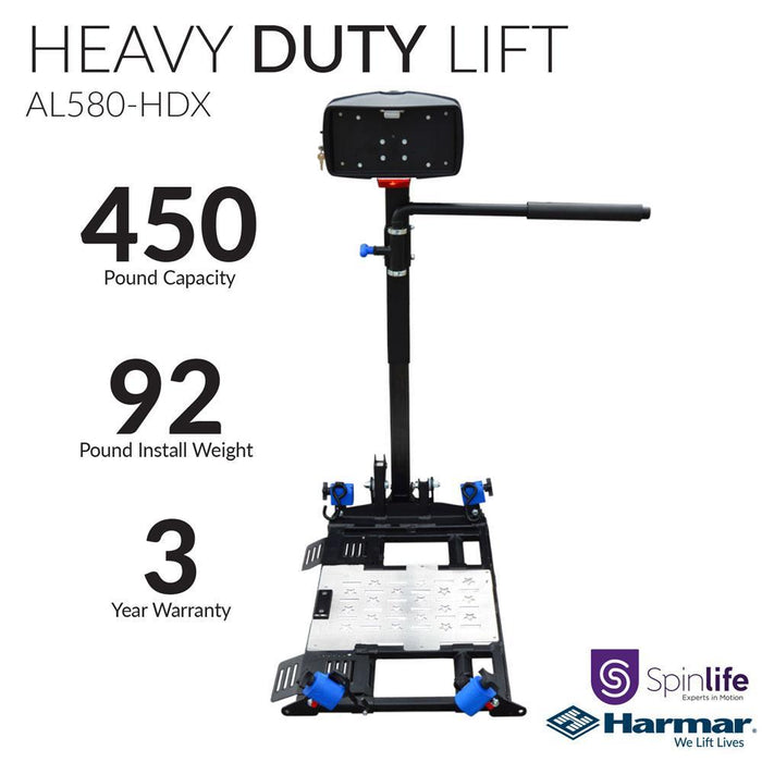 AL580-HDX Power Wheelchair Lift - harmar - harmony home medical