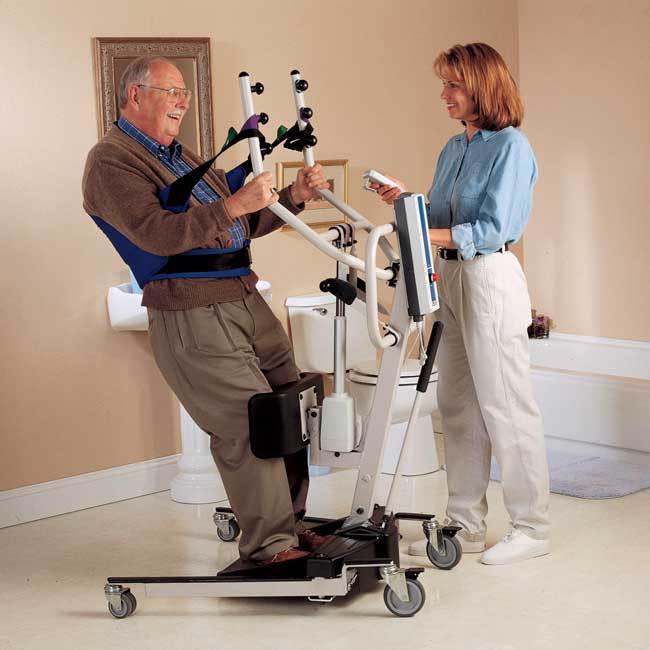 Reliant 350 Stand Up Lift with Low Base patient lift - invacare - harmony home medical