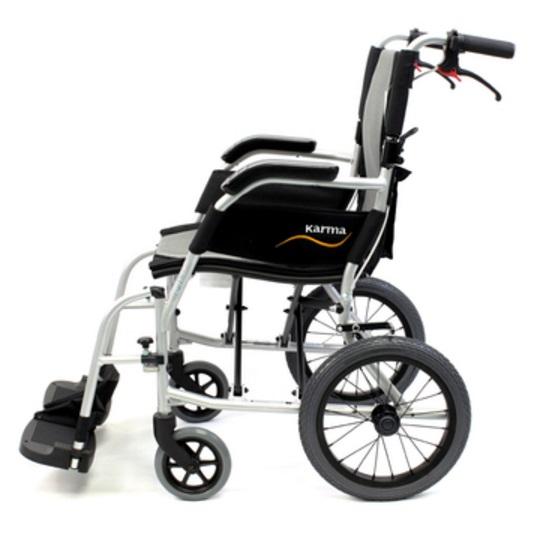 Ergo Flight TP lightweight transport wheelchair - karman healthcare - harmony home medical