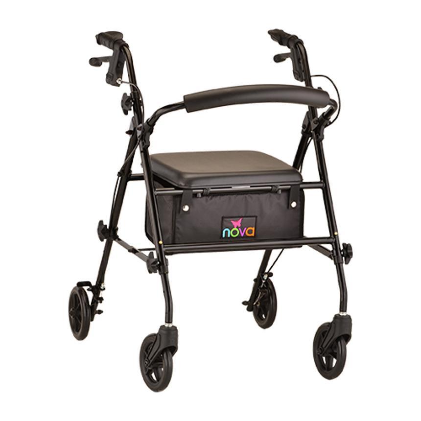 journey rolling walker - nova - harmony home medical