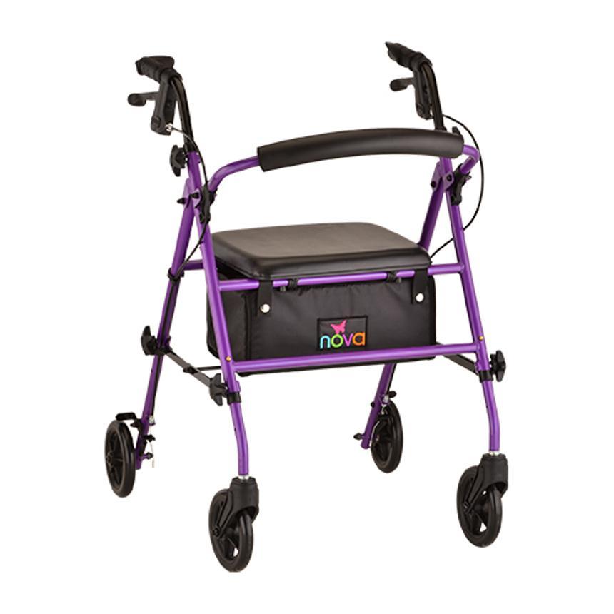 journey rolling walker - nova - harmony home medical