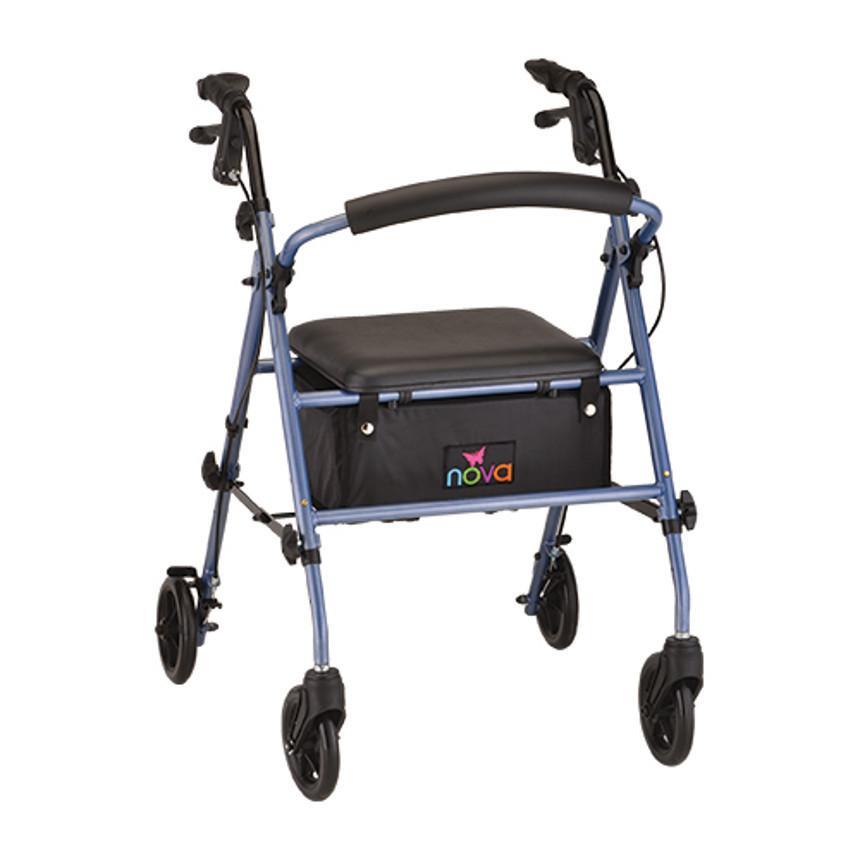 journey rolling walker - nova - harmony home medical