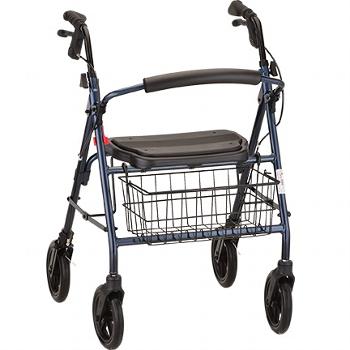 mack heavy duty rolling walker - nova - harmony home medical
