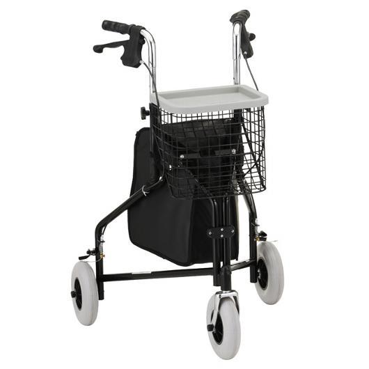 traveler 3 wheel rolling walker - nova - harmony home medical