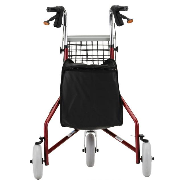 traveler 3 wheel rolling walker - nova - harmony home medical
