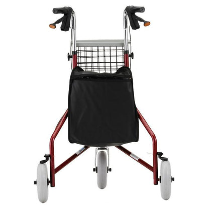 traveler 3 wheel rolling walker - nova - harmony home medical