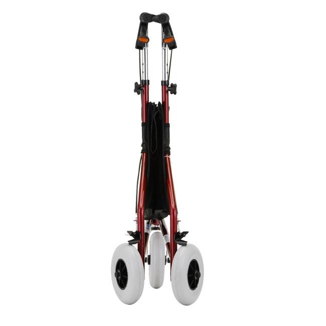 traveler 3 wheel rolling walker - nova - harmony home medical