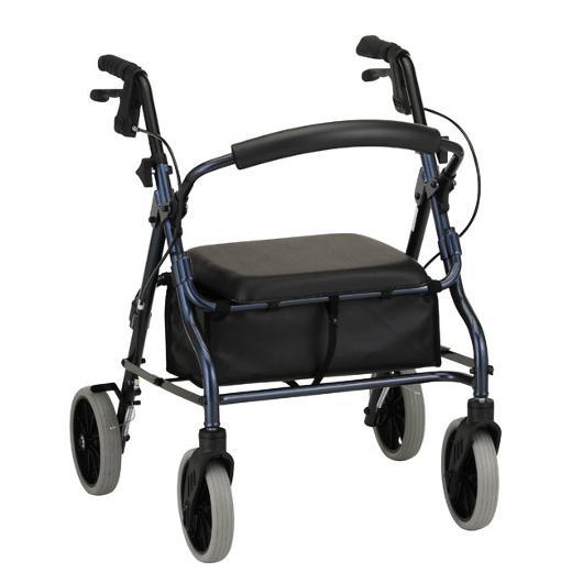 zoom series rolling walkers - nova - harmony home medical