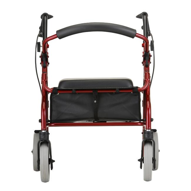 zoom series rolling walkers - nova - harmony home medical