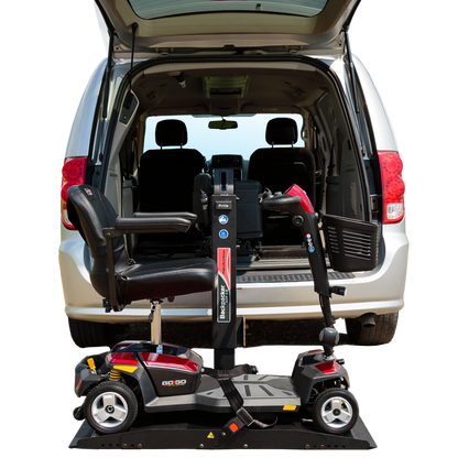 BackPacker Plus mini van vehicle lift - paragon - harmony home medical