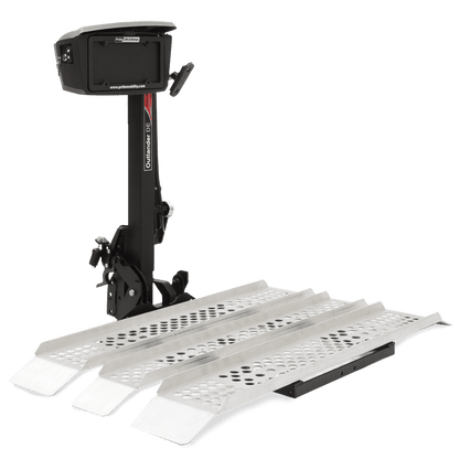 Outlander Double Entry vehicle lift - paragon - harmony home medical