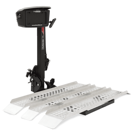 Outlander Double Entry vehicle lift - paragon - harmony home medical