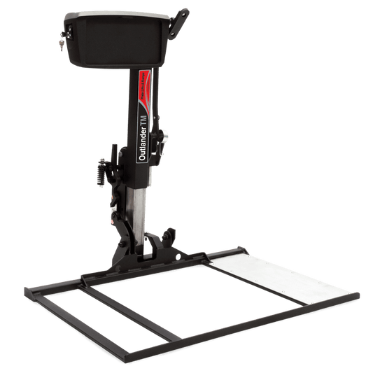 outlander TM outside power vehicle lift - paragon - harmony home medical