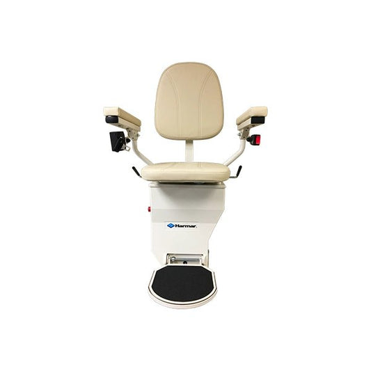 Helix Curved Stairlift0°-90° First TurnUp to 18' Rail