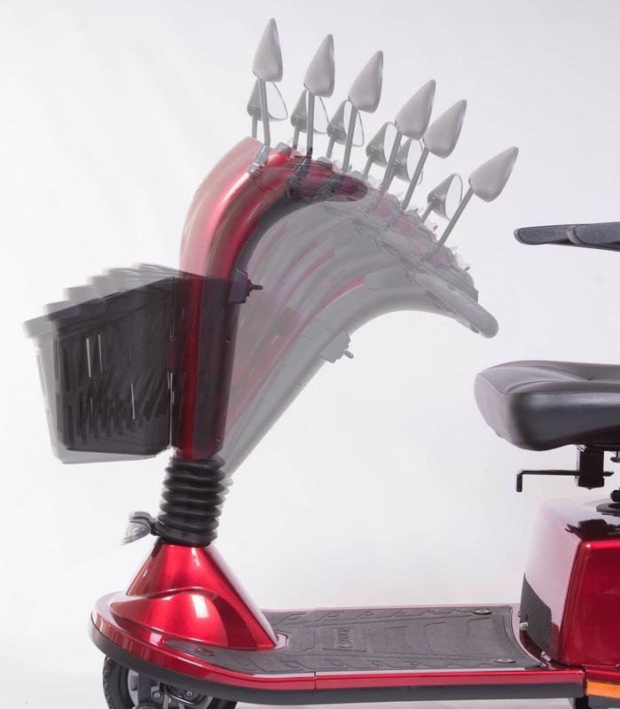 Companion 3-Wheel Mid-Size mobility scooter - harmony home medical