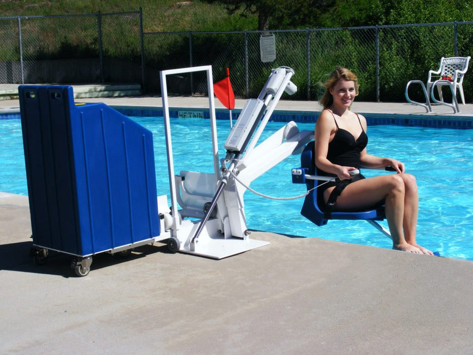 Patriot Portable Pool Lift - Concrete Weights