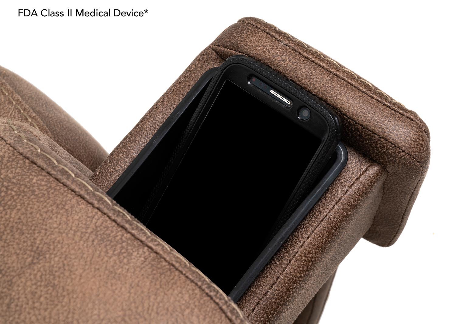 VivaLift! Radiance PLR-3955LT Large/Tall Lift Chair (FDA Class II Medical Device)Canyon Silt