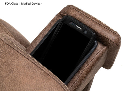 VivaLift! Radiance PLR-3955PW Petite Wide Lift Chair (FDA Class II Medical Device)Canyon Silt