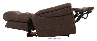 VivaLift! Radiance PLR-3955S Small Lift Chair (FDA Class II Medical Device)Canyon Walnut