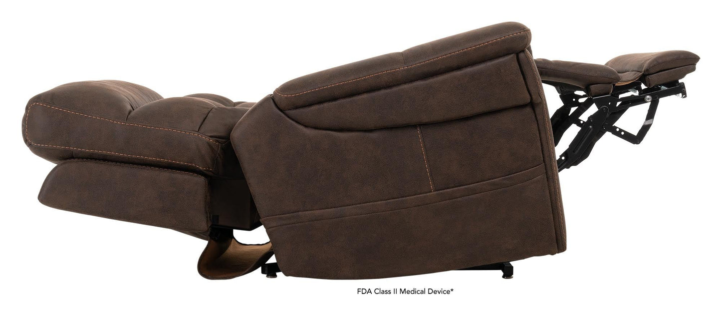 VivaLift! Radiance PLR-3955M Medium Lift Chair (FDA Class II Medical Device)Canyon Walnut