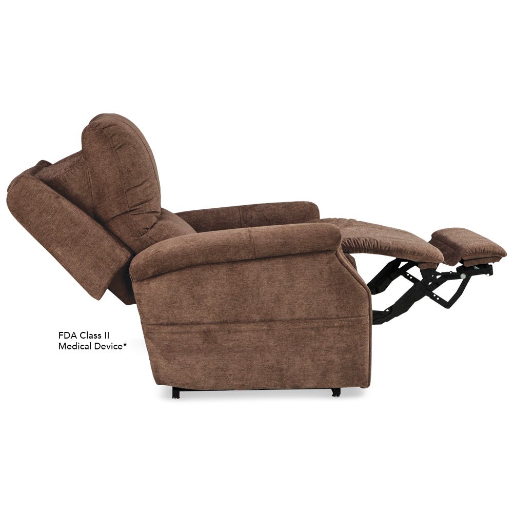 VivaLift! Metro PLR-925M Medium Lift Chair (FDA Class II Medical Device)Saville Brown