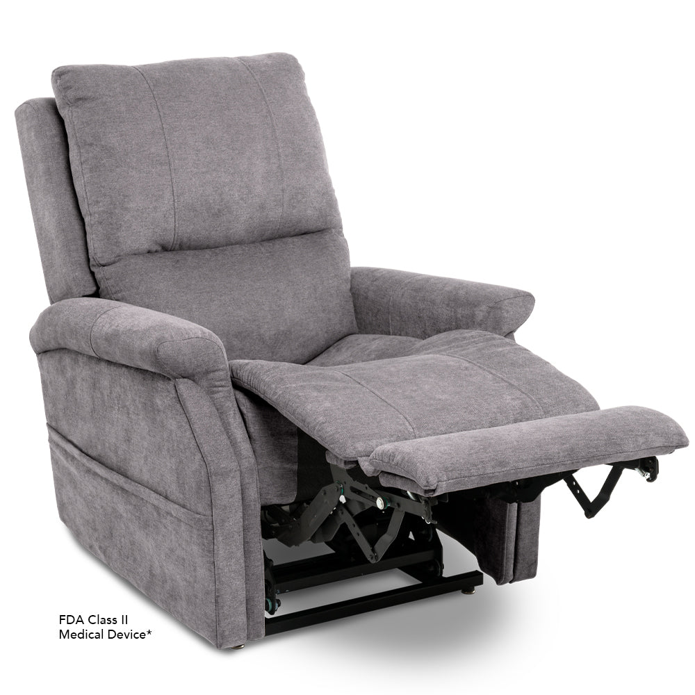 VivaLift! Metro PLR-925M Medium Lift Chair (FDA Class II Medical Device)Saville Grey