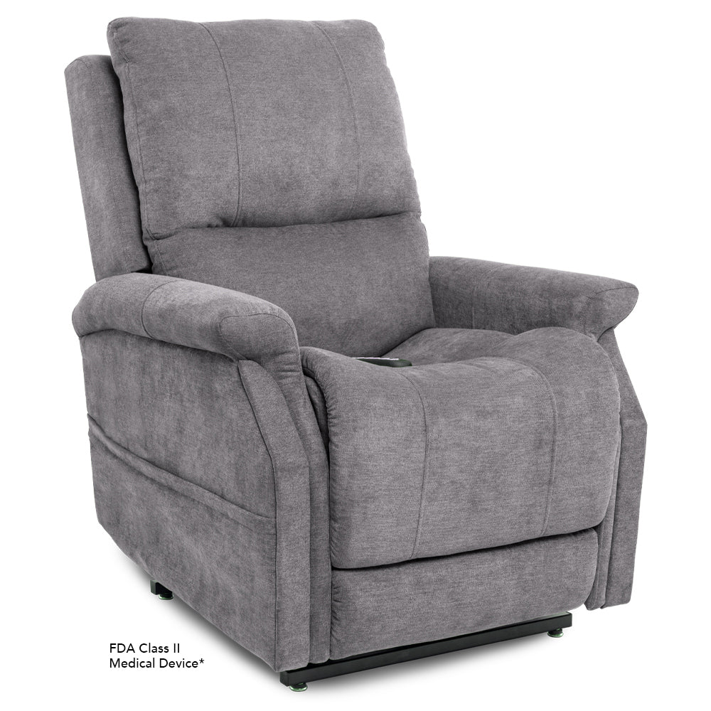 VivaLift! Metro PLR-925M Medium Lift Chair (FDA Class II Medical Device)Saville Grey