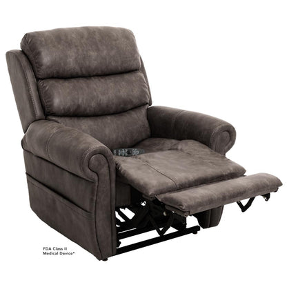 VivaLift! Tranquil 2 PLR-935LT Large/Tall Lift Chair (FDA Class II Medical Device)Astro Grey