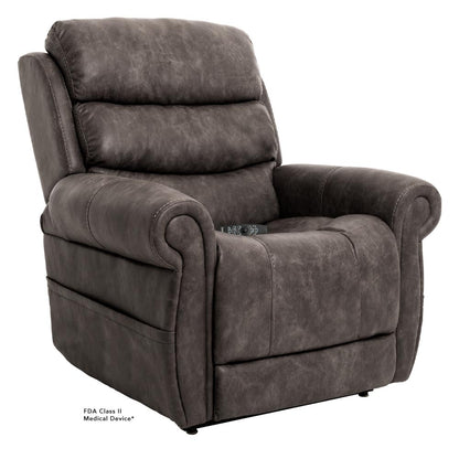 VivaLift! Tranquil 2 PLR-935LT Large/Tall Lift Chair (FDA Class II Medical Device)Astro Grey