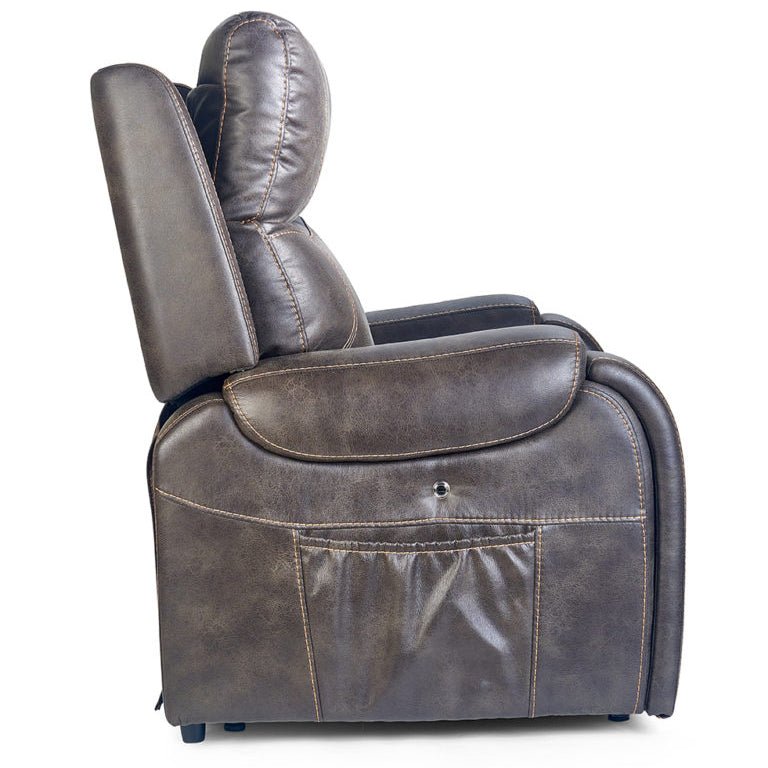 Deluna Titan PR448-MED Medium Power Lift Chair ReclinerFabric - Graphite (SGR)