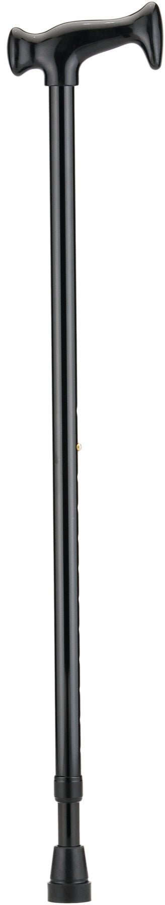 Wood Derby Handle Aluminum CanesBlack