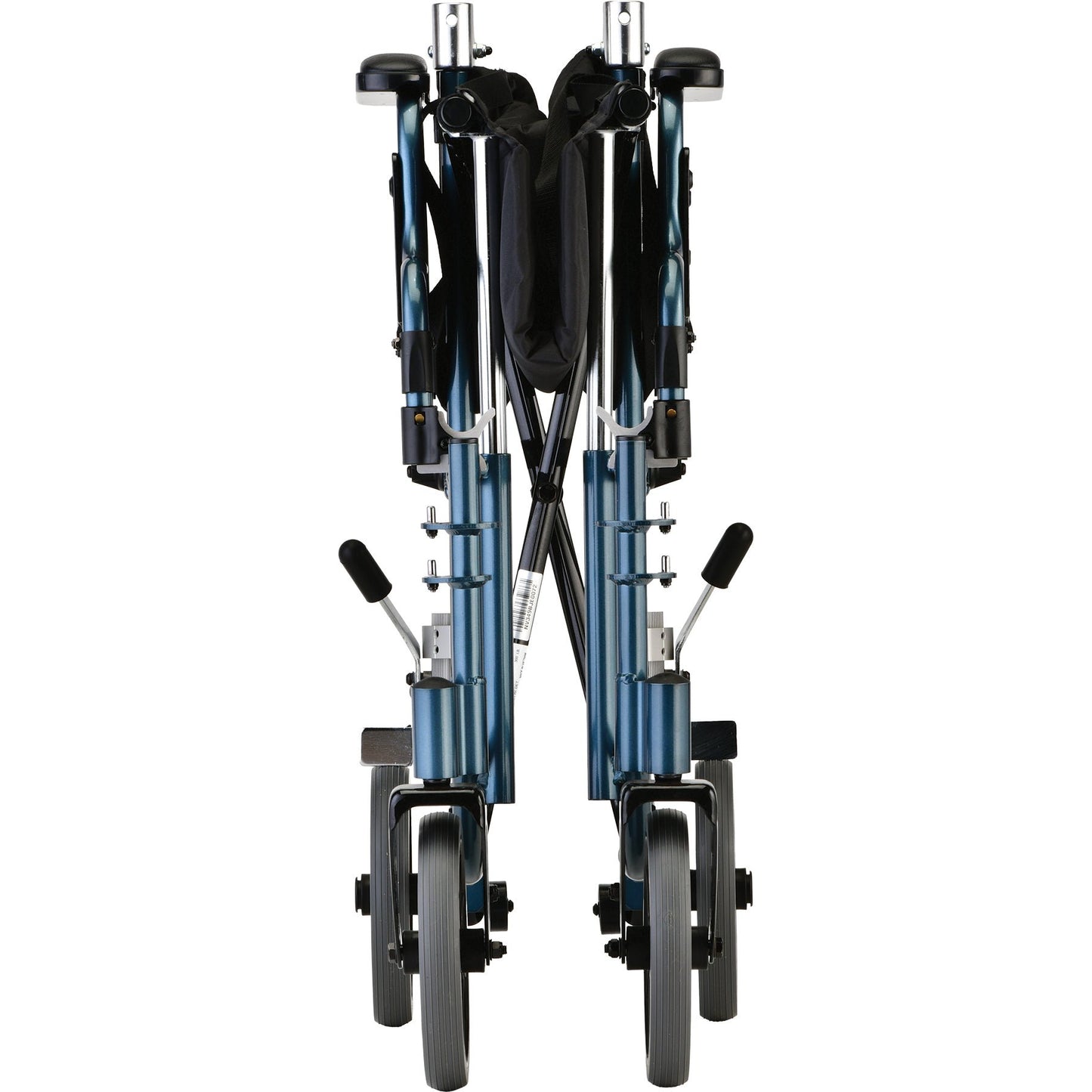 19 Inch Transport Chair with Detachable Arms