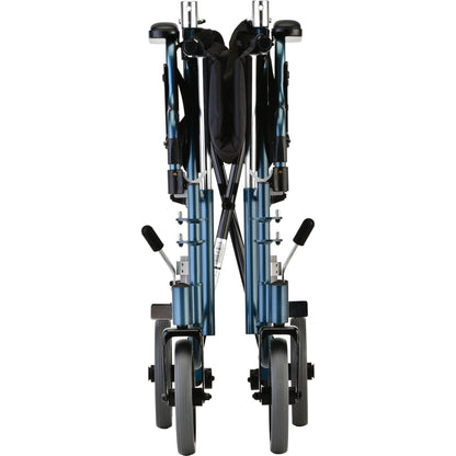 19 Inch Transport Chair with Detachable Arms